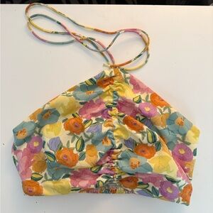 Zara Floral Halter Top